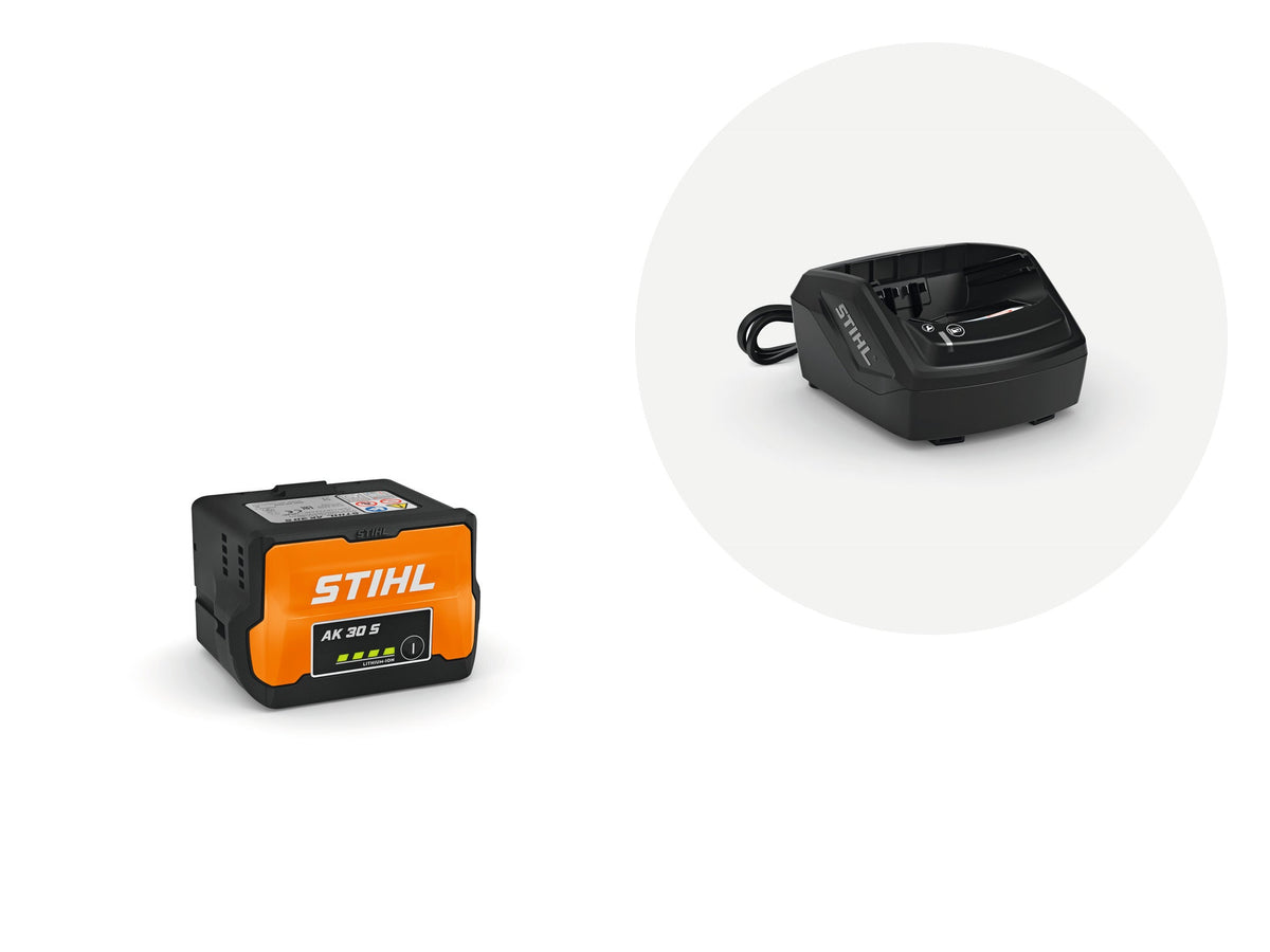 STIHL BGA 60 Set – Akku-Laubbläser mit AK 30 S und AL 101