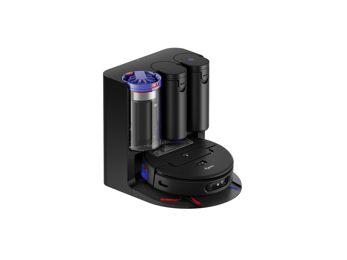 Dyson Spot+Scrub™ Ai – Saug- und Wischroboter mit Station, Schwarz