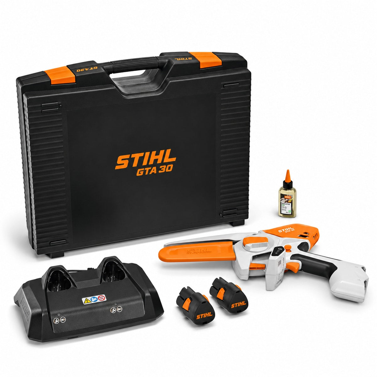 STIHL GTA 30 Set – 2× AS 2, AL 5-2 & Koffer