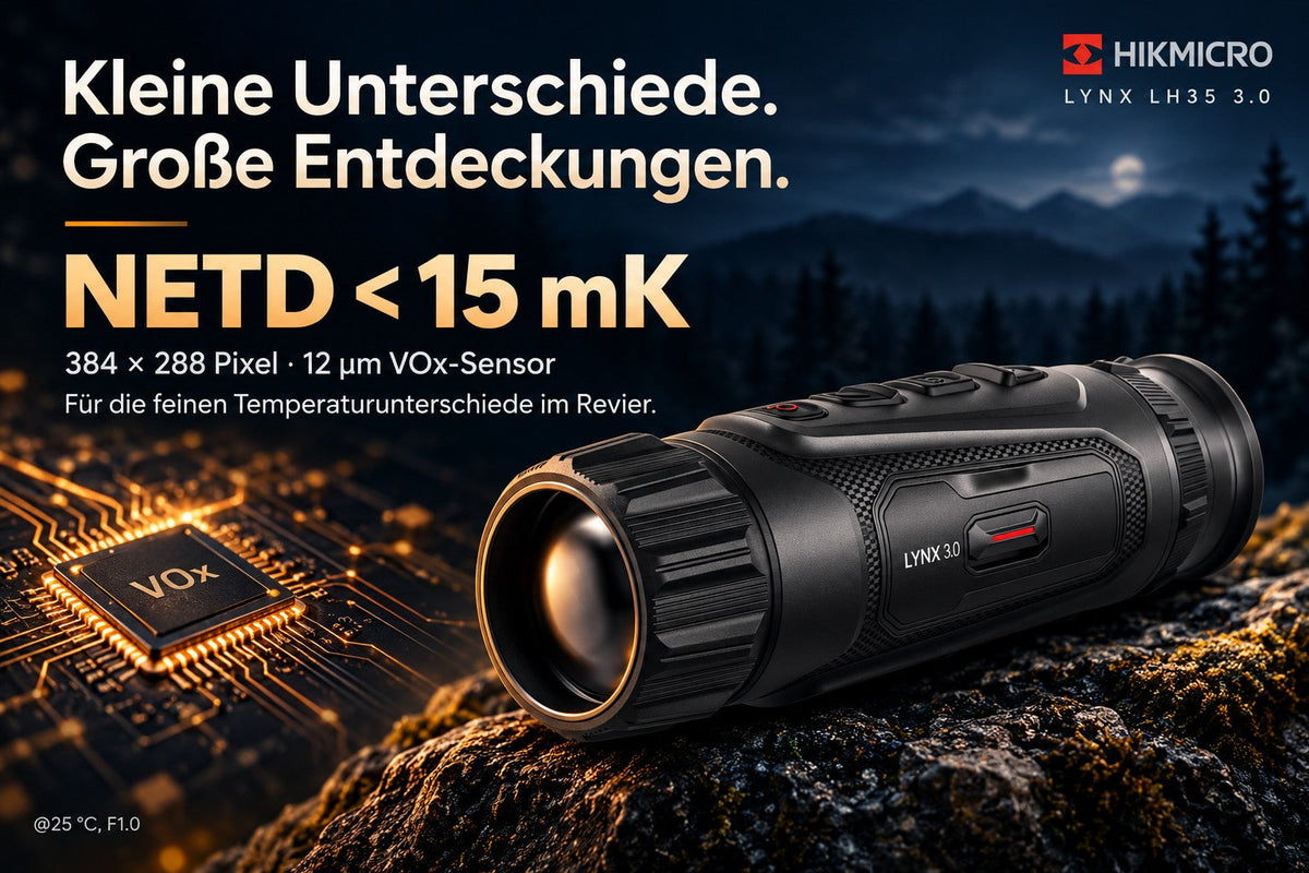 HIKMICRO LYNX LH35 3.0 – Wärmebildmonokular mit 35-mm-Optik