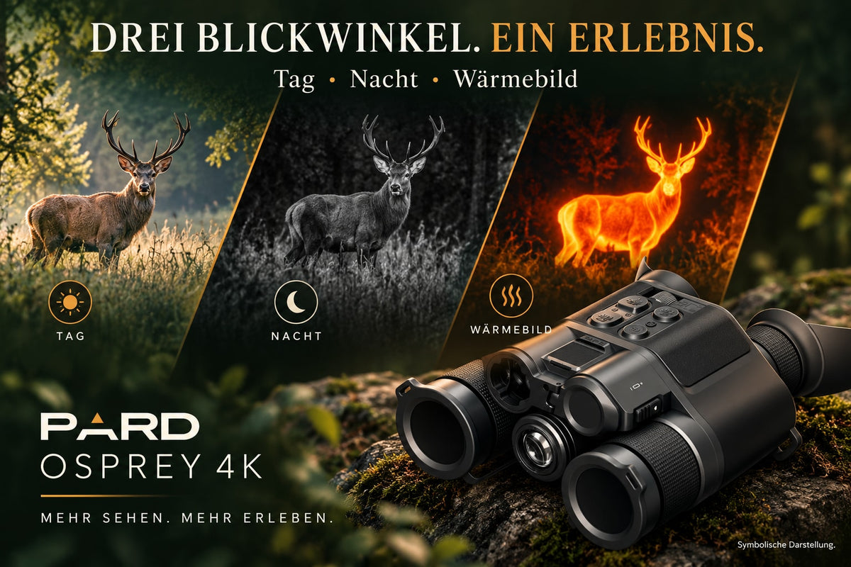 PARD Osprey 4K 2.0 – Multispektral-Fernglas inkl. IR-3 940 nm