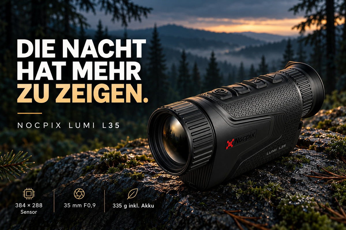 NOCPIX LUMI L35 – Kompaktes Wärmebildmonokular | 35 mm F0,9