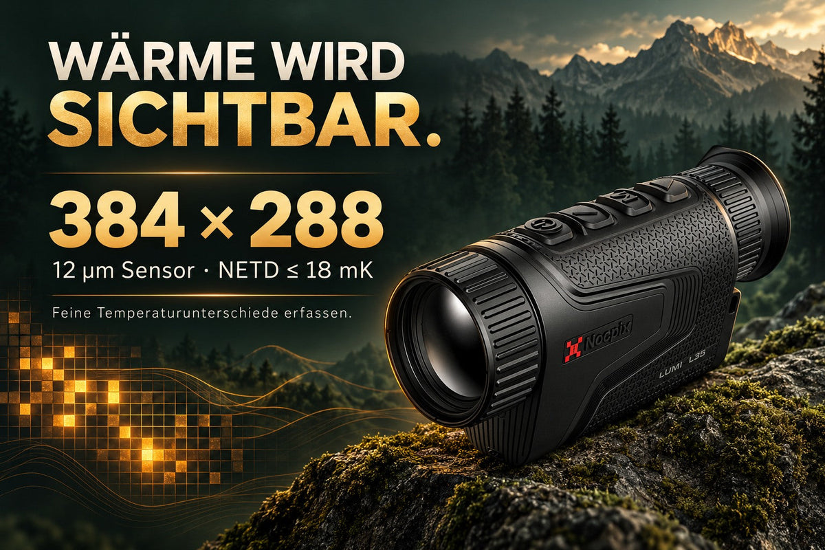 NOCPIX LUMI L35 – Kompaktes Wärmebildmonokular | 35 mm F0,9