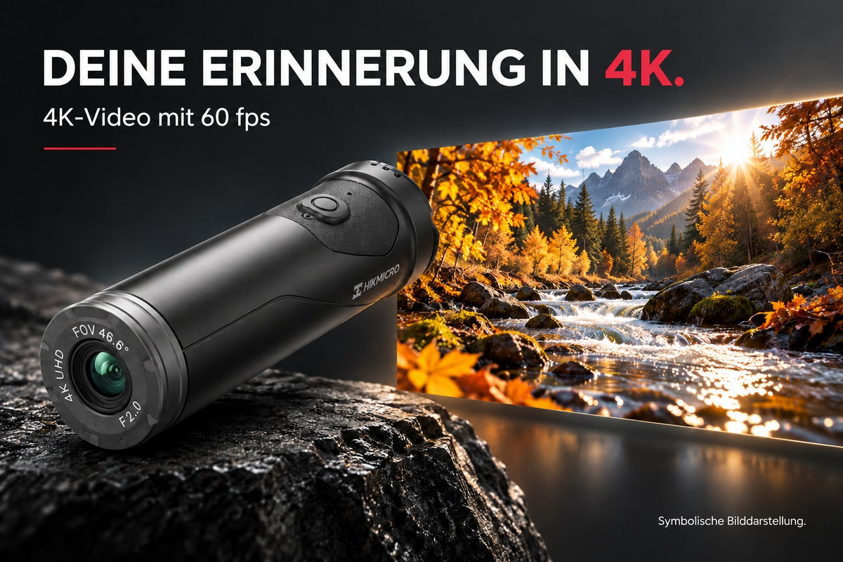 HIKMICRO HIKCam A7E – 4K/60fps Action-Kamera | 138,6 g & WLAN