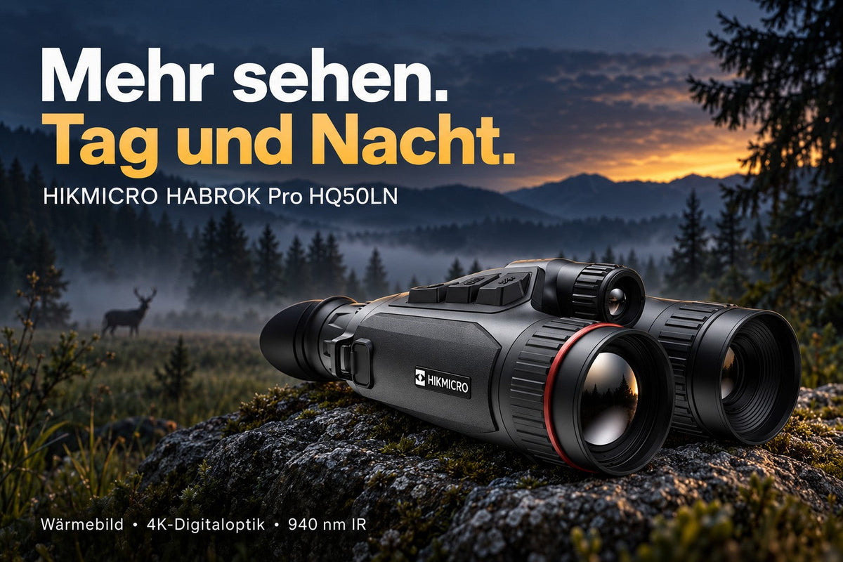 HIKMICRO HABROK Pro HQ50LN – Wärmebildfernglas 940 nm