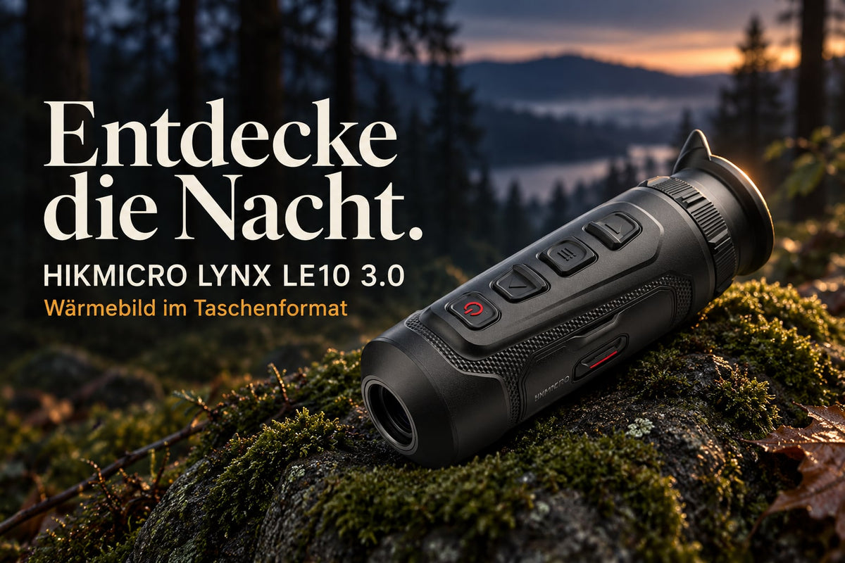 HIKMICRO LYNX LE10 3.0 – Kompakte Wärmebildkamera für Natur & Revier