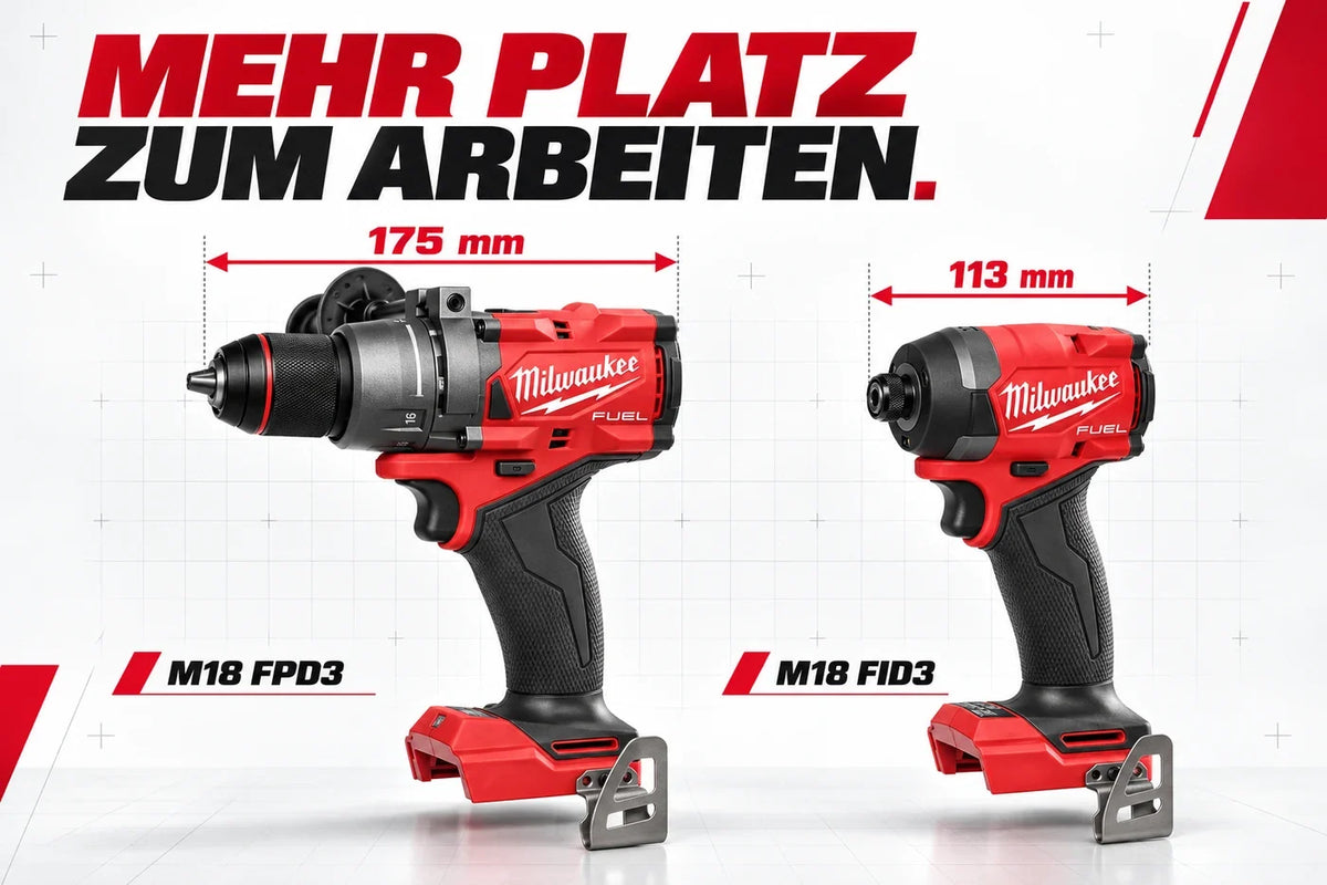 Milwaukee M18 FUEL™ Powerpack FPP2A3-502X – 2 Werkzeuge, 2 × 5,0 Ah & HD Box