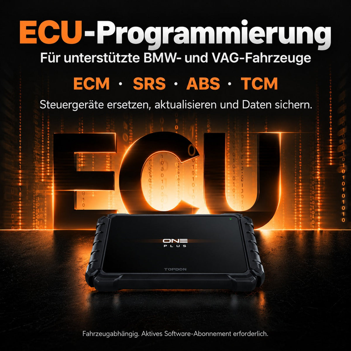 TOPDON ONE Plus – Professionelles Kfz-Diagnosegerät mit 10,1″ Display
