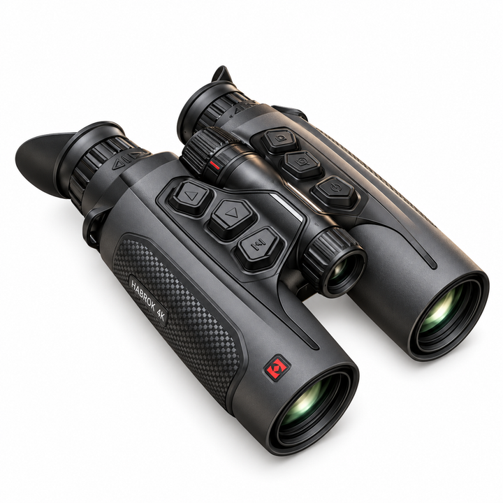 HIKMICRO HABROK 4K 2.0 HE25L – Wärmebild- & Nachtsicht-Fernglas mit Laser-Entfernungsmesser